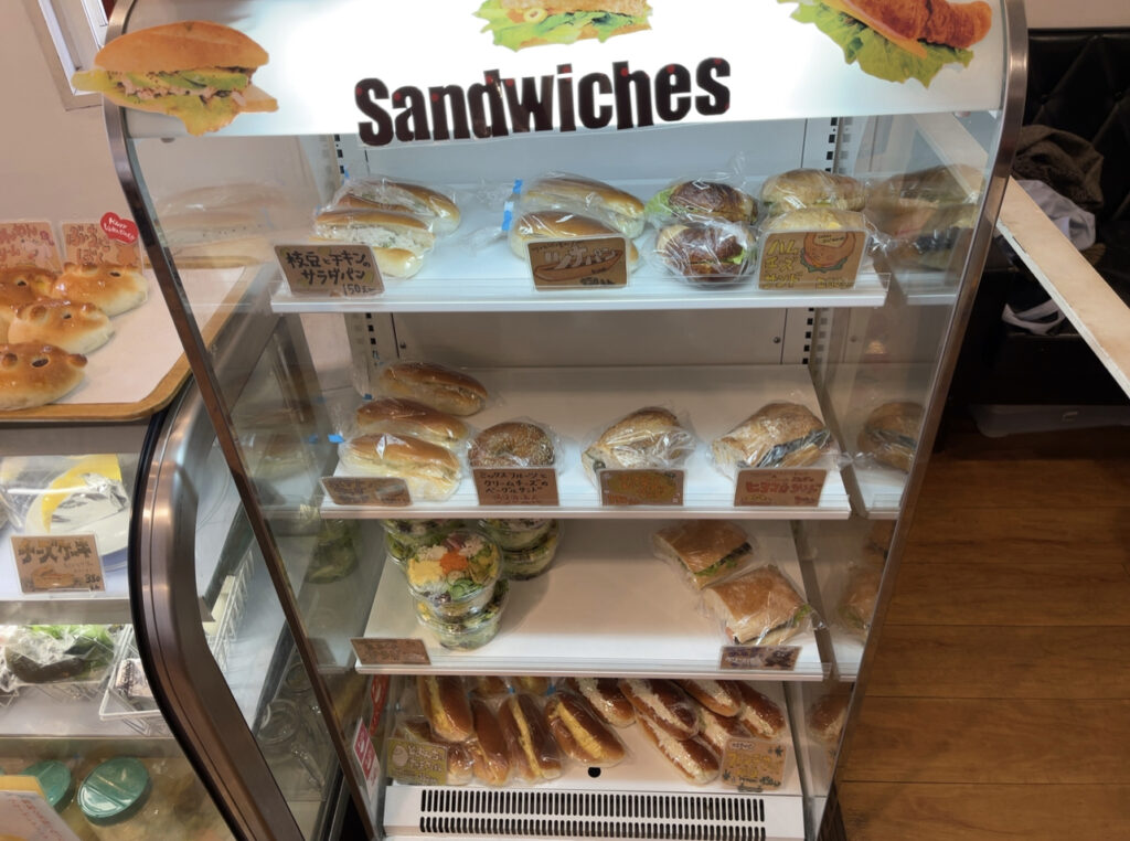 mixture店内サンドイッチ写真