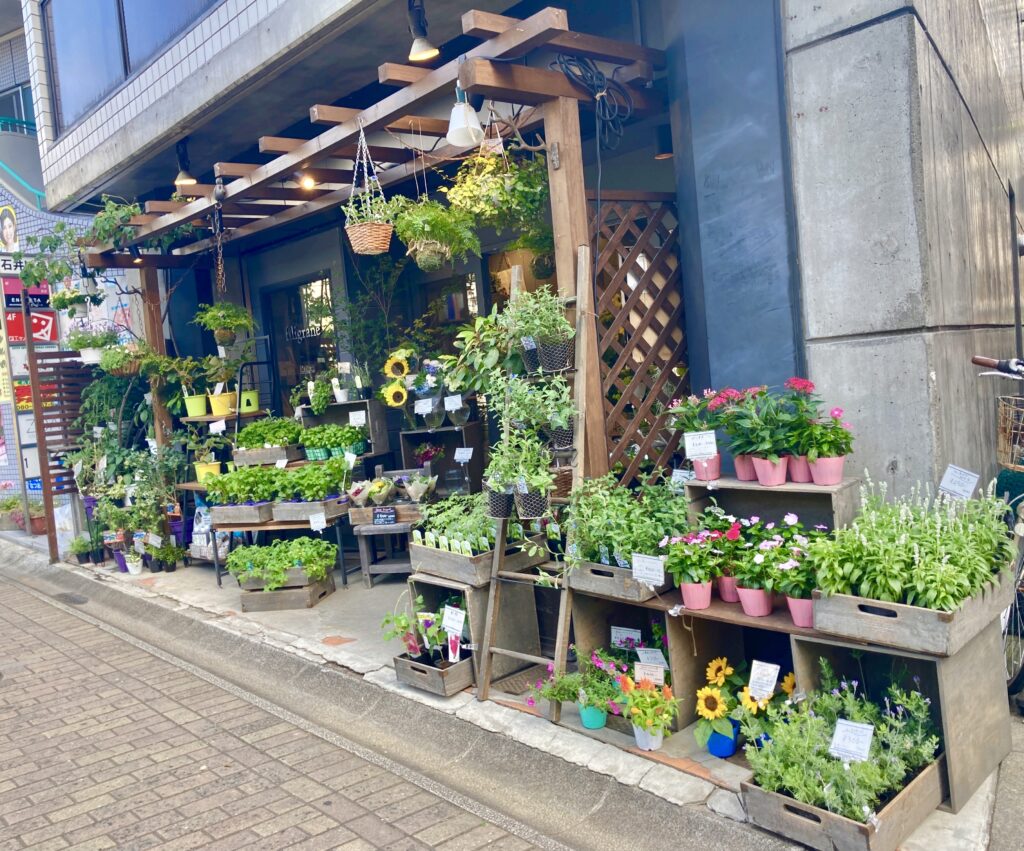 二子玉川　select flower shop filigrane　外観